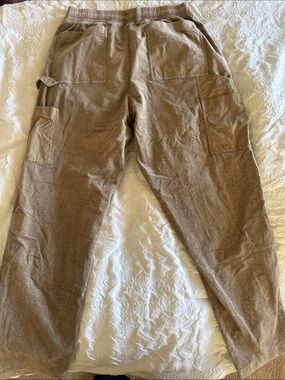 ALO Yoga Men's Corduroy Utility Pants in Light Brown